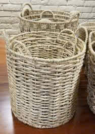 Cesta de regalo de bambú natural sostenible con asa para empaquetado y cestas de regalo - Product Image 3