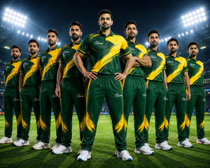 Custom Sublimation Cricket Uniform Set | Premium Polyester Cricket Jersey & <b>Trouser</b> - Product Image 5