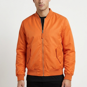 Chaquetas bomber para hombre de alta calidad, con logo impreso personalizado, marca privada, ropa de invierno para adultos. - Product Image 1