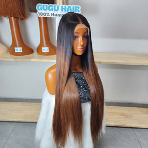 วิกผมแท้เวียดนาม 100% แบบดิบ ไม่ผ่านการแปรรูป  แบบ Double Drawn  5x5 HD  พร้อมเชือกผูกผมด้านหน้าแบบใส  ไม่ต้องใช้กาว  ผมตรงแบบ Bone Straight  ขนาด 30 นิ้ว - Product Image 1