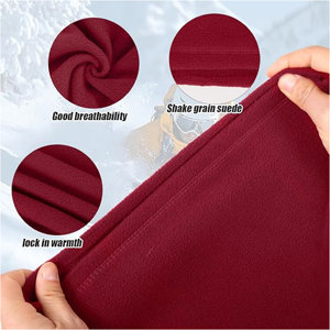 Pasamontañas Térmico de Forro Polar Personalizado para Invierno, Máscara Facial Completa Cortavientos, Capucha para Motocicleta, Esquí, Ciclismo, para Hombre y Mujer - Product Image 2