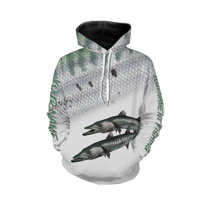 Camisetas Polo de Pesca con Protección UV, Sublimadas, de Poliéster, con Cierre y Mangas Largas, Diseño Personalizado, para Torneos de Pesca de Lubina 2026 - Product Image 3