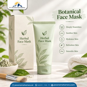 Paquete de Cuidado Facial Herbal de Marca Privada, Crema de Tratamiento con Arcilla Botánica para un Ritual de Belleza en Casa - Product Image 2