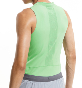 Débardeurs pour hommes respirants, à séchage rapide, antibactériens, en coton/bambou, pour l'entraînement en salle de sport, sans manches, faible MOQ, personnalisables - Product Image 3