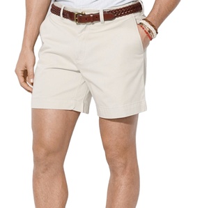100% coton été Shorts pour hommes OEM disponible Shorts pour hommes Logo personnalisé hommes Chino Shorts respirant Slim Fit usine directe - Product Image 6