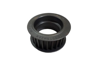 Polea de Distribución HTD 25T8M28 con Rodamiento de Rodillos, Ancho de Correa de 28 mm, Material de Aluminio y Acero, con Brida, Anodizado Negro - Product Image 2