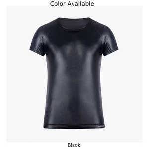 Nom du produit OEM ODM T-shirt unisexe en coton, vente en gros, impression de logo personnalisé, col rond uni, t-shirts assortis pour la famille, fabricant - Product Image 4