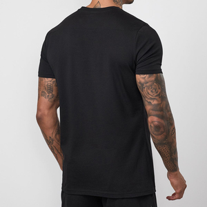 T-shirt en polyester/coton tricoté sur mesure, coupe classique, respirant, anti-boulochage, séchage rapide, manches longues, pour homme, élégant - Product Image 2