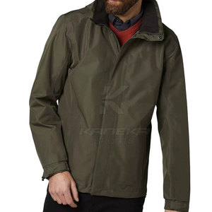 Men <b>Hooded</b> Winter <b>Rain</b> <b>Jacket</b> Lightweight Waterproof Breathable Active Sports Wear Front Logo New Style - Product Image 3