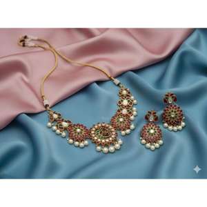 Colección de Joyería Artificial Premium Hecha a Mano con Diseño Refinado y Revestimiento Duradero para Tiendas Minoristas - Product Image 4