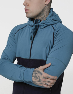Men's <b>White</b> Hooded Tracksuit Full Zip Sweatshirt <b>Jogger</b> Set Solid Color Casual Wear Breathable Polyester Autumn Outfit - Product Image 3