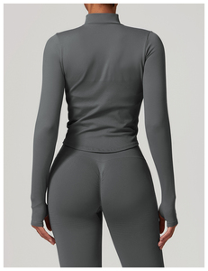 Conjuntos Deportivos Casuales de Verano de 2 Piezas Personalizados para Mujer, Ropa Deportiva Transpirable de Secado Rápido, Top Corto de Cintura Alta y Pantalones Cortos - Product Image 5