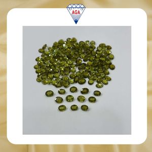 Piedra Preciosa de Peridoto Verde Natural, Corte Ovalado, Calibrada, Calidad AAA, Venta al por Mayor, para Fabricación de Joyería, Gemas a Granel - Product Image 6