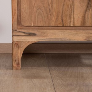 Mueble de almacenamiento Vandana Royal Sense pequeño de 2 puertas en madera de acacia Melody - Product Image 4