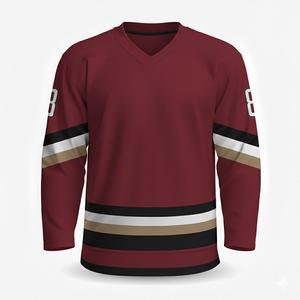 CAMISETA DE HOCKEY SOBRE HIELO DE ALTA CALIDAD UNISEX - Product Image 2