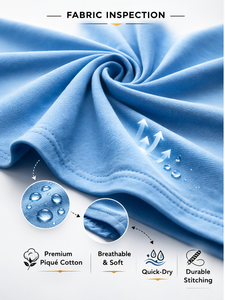 Camiseta Polo Personalizada para Hombre con Logotipo Impreso – Camiseta Polo Casual de Verano de Manga Corta en Mezcla de Algodón, Fabricante Mayorista OEM - Product Image 4