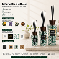 Diffuseur à bâtonnets AIKUN personnalisé à marque privée, parfum longue durée à libération stable, idéal pour les halls d'hôtel (vente en gros)