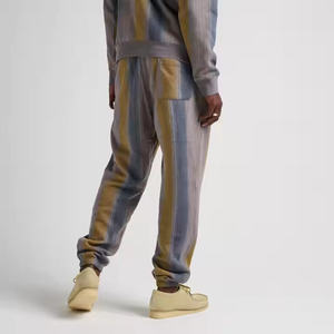 Pantalones Deportivos Casuales para Hombre, Corte Relajado, Antiarrugas, Peso Medio, Acabado Lavado, 100% Algodón, Pierna Recta - Product Image 4
