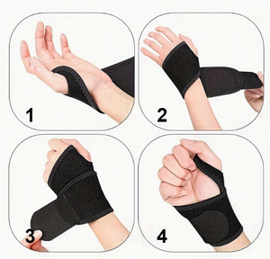 Adjustable Medical <b>Wrist</b> Wrap <b>Support</b> Strap Breathable <b>Wrist</b> Band for Sports Fitness Training Professional Medical <b>Wrist</b> Wrap - Product Image 4