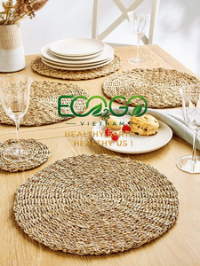 Eco2go Vietnam - Mantel Individual de Junco Natural, Accesorio de Mesa Tejido Rústico para Comedor y Decoración de Interiores - Product Image 4