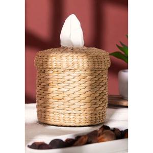 Boîte à mouchoirs ronde en jacinthe d'eau écologique de haute qualité, style vintage, couleur et logo personnalisés, meilleur choix pour la vaisselle - Product Image 4