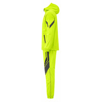Ensemble de survêtement coupe-vent pour homme, veste et pantalon en polyester léger, respirant, pour la course à pied, l'entraînement, vêtements de sport, vente en gros personnalisée OEM ODM