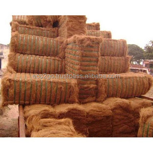 Fournisseur de fibres de coco biodégradables brutes, fibres de coco organiques naturelles pour la culture de plantes, fleurs, légumes, respectueuses de l'environnement - Product Image 1