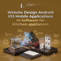 Website Design Android iOS Mobile Applications AI Software for Kitchen appliances WordPress Shopify Plugin AI ERP CRM Software