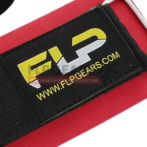 Attelle de soutien du poignet FLP en néoprène avec fermeture auto-agrippante rouge et noir pour la musculation, le sport et les activités de plein air, universelle pour adultes - Product Image 6