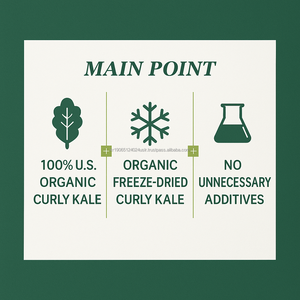 OEM Kale frisé biologique 100 pour cent Corée Superfood approvisionnement en vrac - Product Image 4