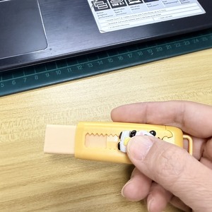 Cute Panda Push Pull Eraser Set <b>Plastic</b> Retractable <b>Slide</b> Eraser for Kids School Supplies 4 Colors Design - Product Image 3