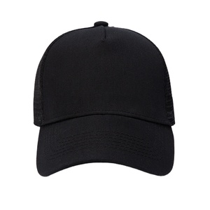 2025 haute qualité confortable classique 5 panneaux toile camionneur chapeau incurvé bord Snapback casquette de Baseball en gros Image plage - Product Image 4