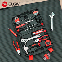 GLGW Ensemble de 19 outils à main combinés pour la réparation de l'éclairage et l'installation de la construction.