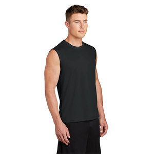 Custom Men's Workout <b>Singlet</b> Personalized Team Branding Sleeveless Fitness Top <b>Running</b> Training Clothing OEM Private Label - Product Image 6