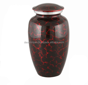 Urna Funeraria para Cenizas de Adulto, Diseño Moderno y Elegante, Personalizada con Grabado, Hecha a Mano en Aluminio y Latón, Ecológica - Product Image 2