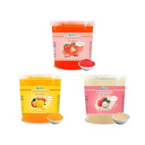 Boba Premium Hecho en Taiwán para Té de Burbujas, Boba Explosiva con Certificación HALAL/HACCP, 18 Meses de Vida Útil, Botella de 3.2 kg - Product Image 3