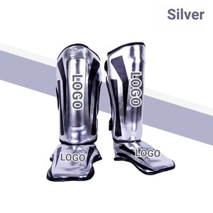 Protections de tibia en cuir PU pour boxe, MMA, Muay Thai, Karaté – Personnalisables, OEM, Prix de gros - Product Image 3