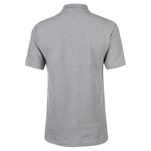 Men's Navy <b>Blue</b> Solid Short Sleeve <b>Polo</b> <b>Shirt</b> Knitted Casual Wear with Contrast Collar and Cuffs - Product Image 6