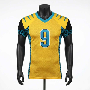 Maillot de football américain personnalisé sublimé professionnel, sublimation intégrale, vente en gros de maillots de football américain - Product Image 1