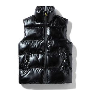 Gilet matelassé léger et chaud pour homme – Veste sans manches d'hiver haut de gamme – Vêtements décontractés d'extérieur – Fournisseur d'usine en gros - Product Image 1