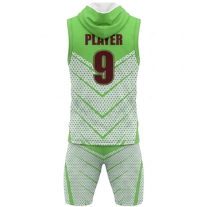 Tenues de football 7v7 en gros, vêtements de match, uniformes d'équipe 7 sur 7, uniformes de compression légers, uniformes personnalisés avec drapeau, service OEM - Product Image 3