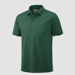 Chemise jaune à manches courtes pour homme, couleur unie, coupe décontractée, tissu en toile, séchage rapide, 180g, design boutonné - Product Image 3