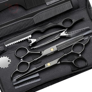 Ensemble de ciseaux de coiffure professionnels en acier inoxydable, outil de coiffure pour salon - Product Image 3