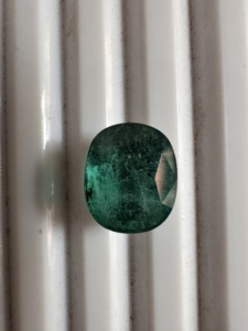 Rare <b>Emerald</b> Cut 5.21 Carat <b>Cushion</b> Shape Green Gemstone Loose <b>Emerald</b> Stone for Fine Jewelry B2B Gemstone Wholesale - Product Image 1
