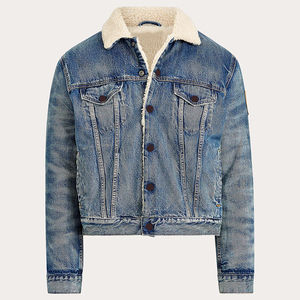 Wholesale <b>Mens</b> Denim <b>Trucker</b> <b>Jacket</b> Cotton Denim Custom Branding for Streetwear Retailers Bulk Supply - Product Image 6