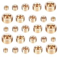 Bouchon de tuyau fileté NPT en laiton à tête fraisée pour applications de plomberie et raccords de tuyauterie industriels