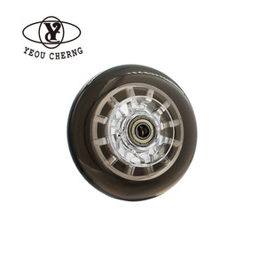 Roues de patinage en polyuréthane haute élasticité 100 mm 78A pour patins à roulettes de vitesse, entraînement et équipement de hockey sur roulettes – Roues durables en PU - Product Image 1