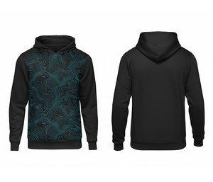 Vente en gros de sweats à capuche personnalisés avec logo, vêtements décontractés – Sweats à capuche personnalisés pour équipes, hommes, femmes, jeunes, veste à capuche d'entraînement, vêtements de sport - Product Image 4