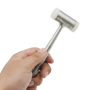 Martillo Ortopédico de 15.9 cm con Mango de Acero Inoxidable y Cabeza de Nailon, Instrumento Quirúrgico Manual para Uso Ortopédico - Product Image 5