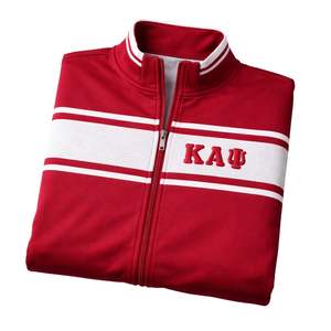 Veste de survêtement Kappa Alpha Psi à 3 lettres avec empiècements en mesh, vêtement de fraternité grecque, coupe athlétique, confort premium et design audacieux - Product Image 6